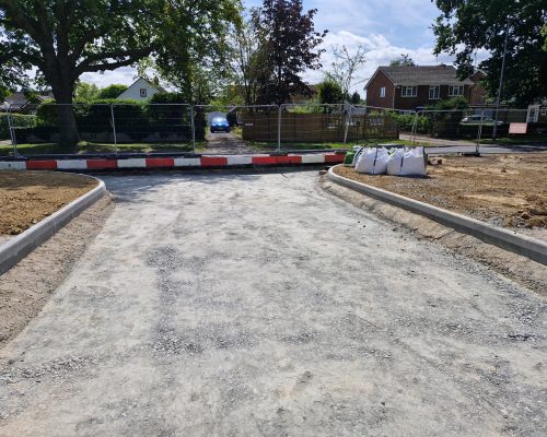 Tenterden road dug out